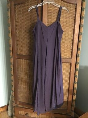 Cut Loose Purple Spaghetti-Strap Maxi Jumpsuit EUC